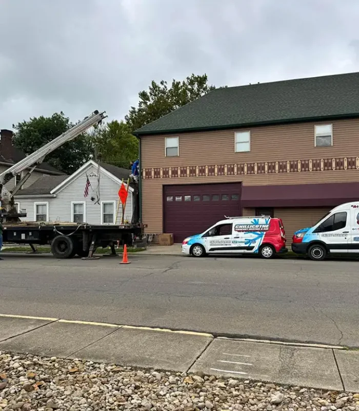 chillicothe comfort heating and air install
