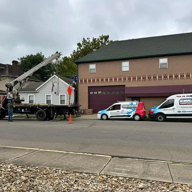 chillicothe comfort heating and air install