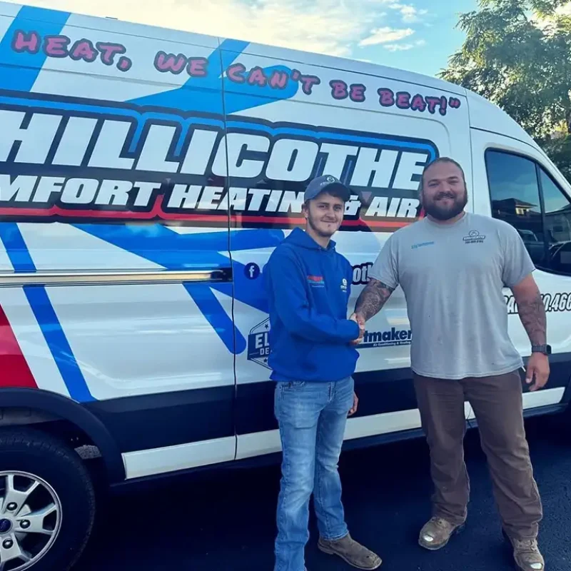 chillicothe comfort heating and air people