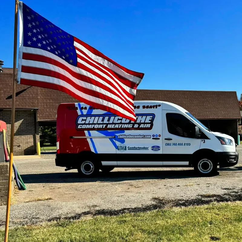 chillicothe comfort heating and air van