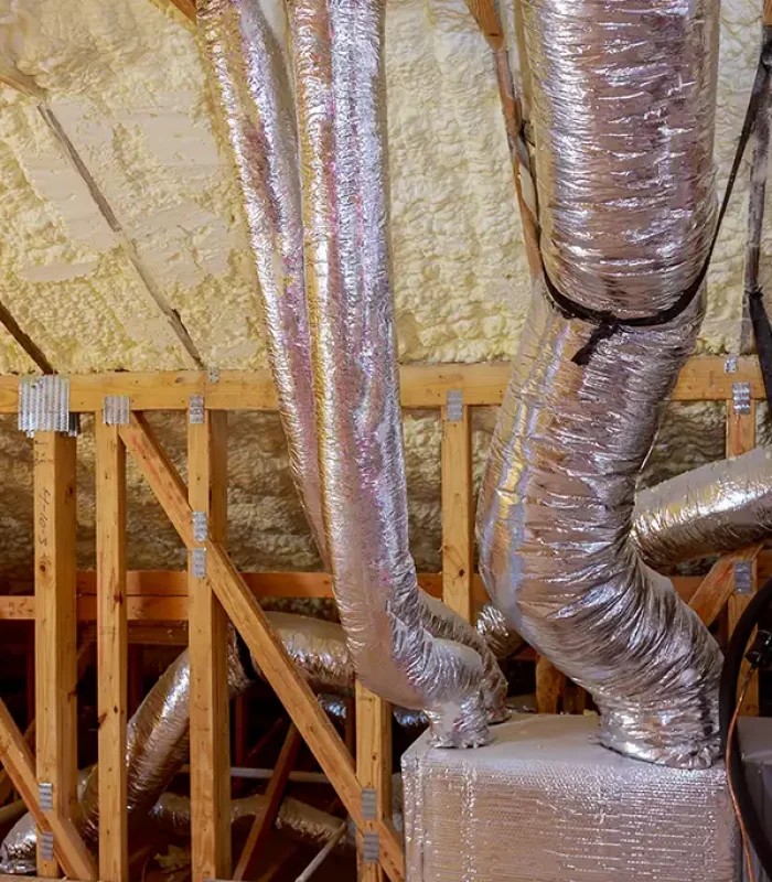 framework-showing-the-copper-plumbing-tubing