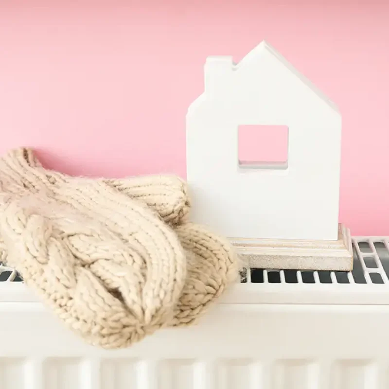 Start Of The Heating Season Concept